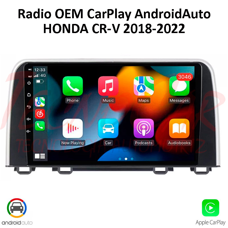 RADIO HONDA CR-V 2018-2022 CARPLAY / ANDROID AUTO / 9.1"